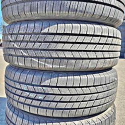 Set 225/60-17 Michelin Con El 80% De Vida 