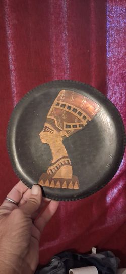Copper Egyptian plate