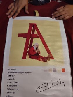 Billie Eilish album poster