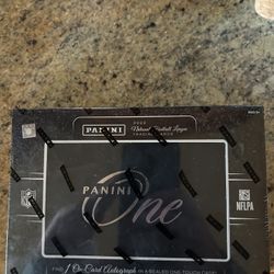 2022 Panini One Football Hobby Box                                      2019 Panini Encased Hobby Box 