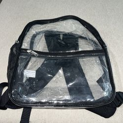 Small Clear Backpack  For Concerts And Sports