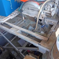 Wet Saw And Stand