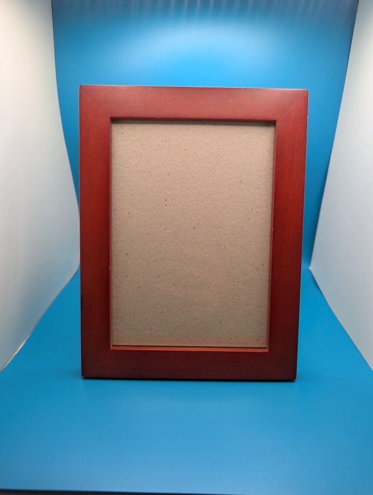 Red Wooden Photo Frame