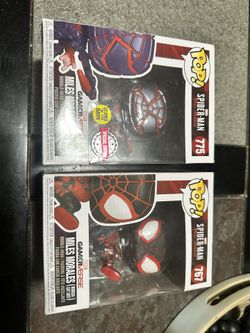 miles morales spiderman funko pops