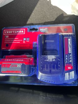 Craftsman Battery and Charger Set