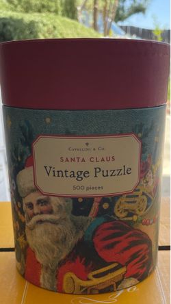 Vintage Santa Holiday Puzzle