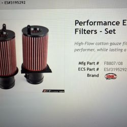 BMC Audi R8 Air Filters 