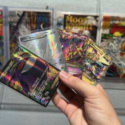 Pokemon Phantom forces Lot (Gengar ex Full Art, M Gengar ex Secret, M mancetric Ex Secret, And Dialga Ex Secret)