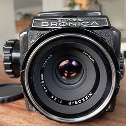 Zenza Bronica S2 Black Medium Format Camera