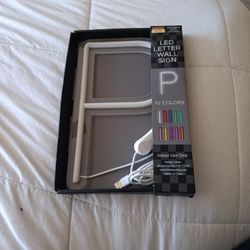 LED Letter Wall Sign 10 Colors