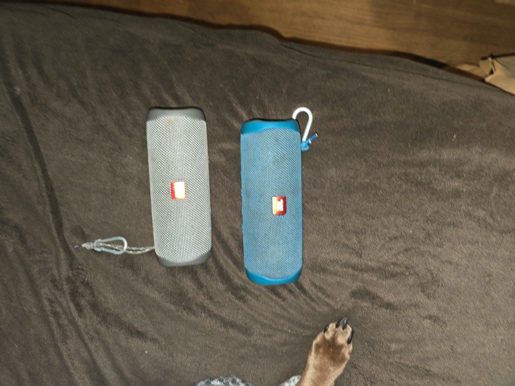 Two Jbl Bluetooth Speakers