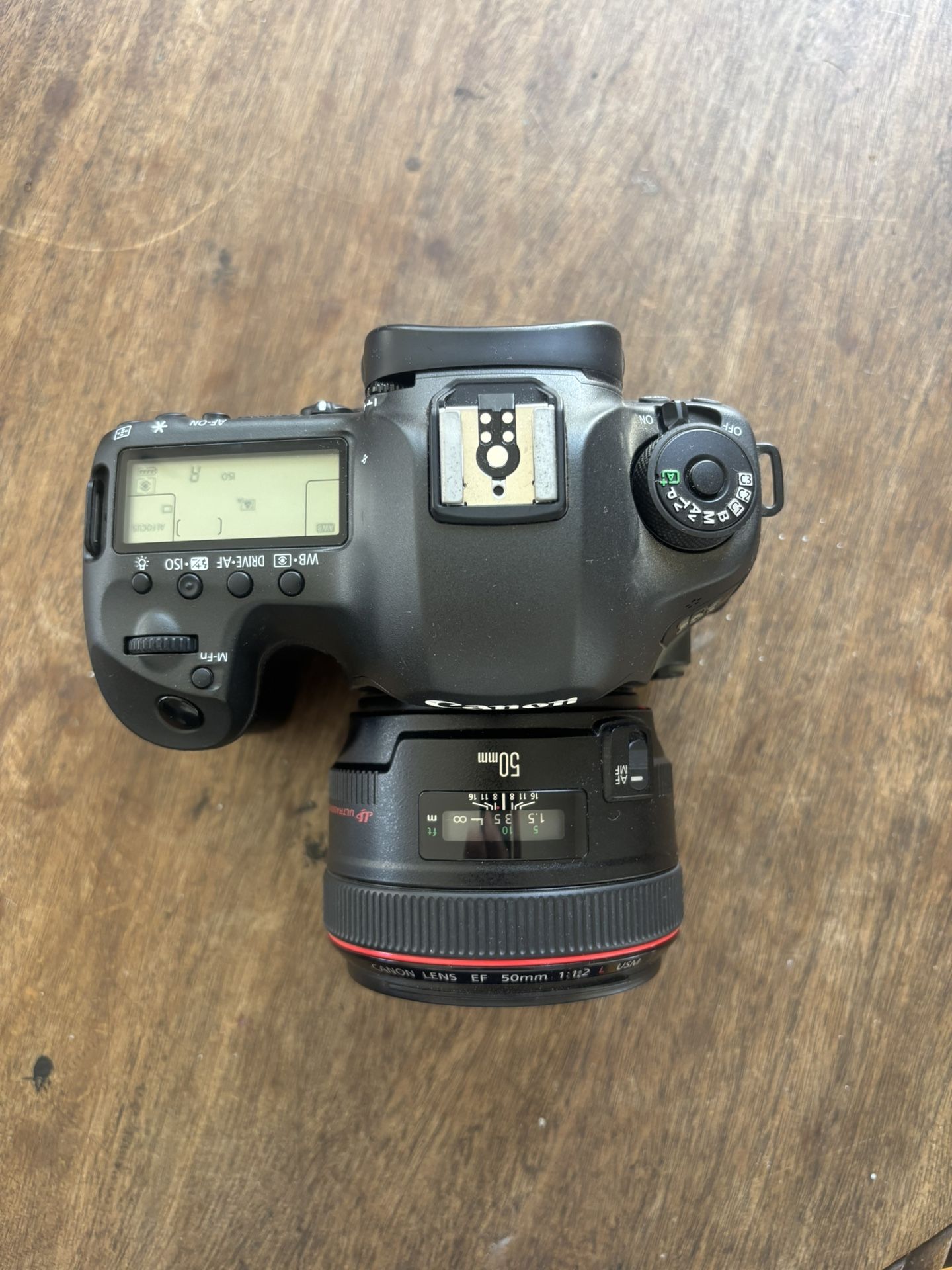 Canon 5Ds W/ 50mm 1.2