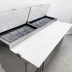 🍕❄️ NSF 71” Pizza Prep Table Refrigerator – Model PICL2 ❄️🍕