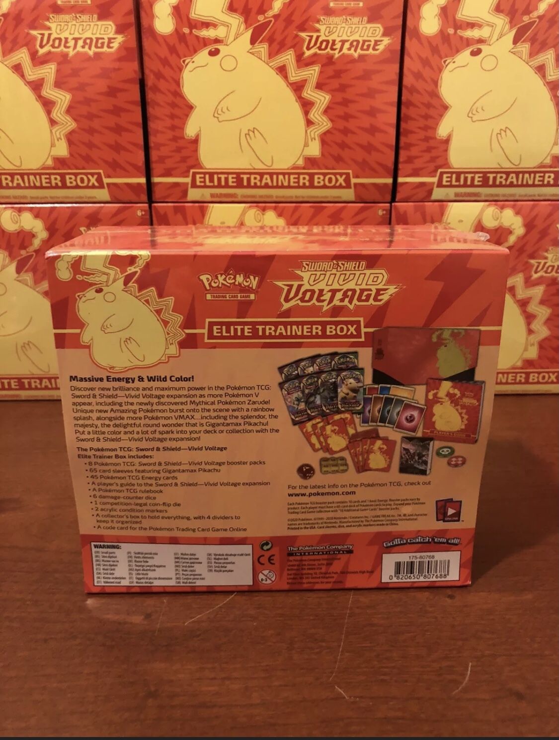 pokemon tcg sword and shield vivid voltage booster box & (10+) Elite Trainer Brand New Factory Sealed Pokémon SWSH Vivid Voltage Elite Trainer Box ETB *NEW* Pokémon Vivid Voltage Booster