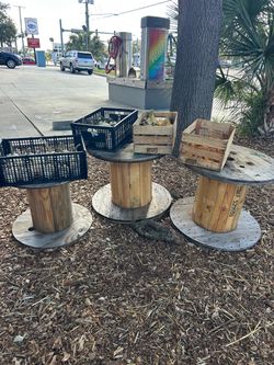 Wooden Spools