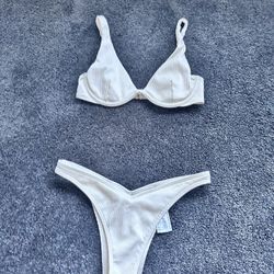 Cream UnderWire Bikini