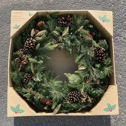 32” Led Christmas Wreath