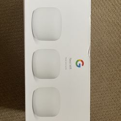 Google Nest WiFi (Router and 2 Points)