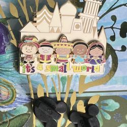 Disney Pin It’s A Small World Attraction Logo 2007