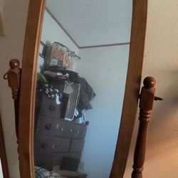 Tall Standing Adjustable Bedroom Mirror