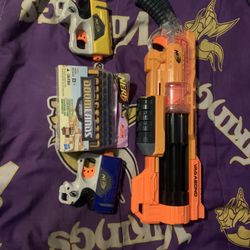 3 Nerf Guns, 30 Bullets
