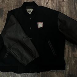 Vintage Black Varsity Jacket