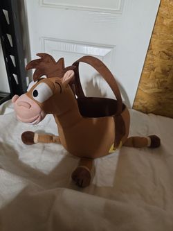 Toys story bullseye  plush basket