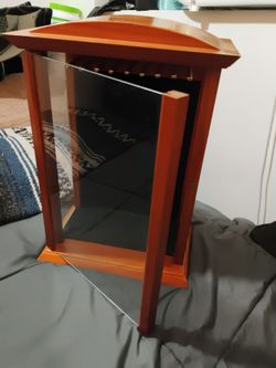 Vintage cabinet for sale All Glass and tacked asking $55