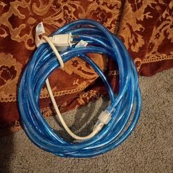 Blue led rope lights