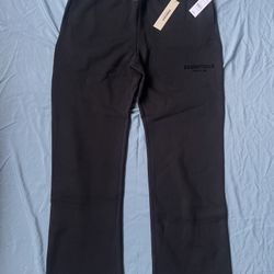 Black Essentials Fear of God Black Relaxed Fit Sweats – XL – New w/ Tags