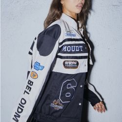 Cool Streets Bomber Jacket - Black/combo