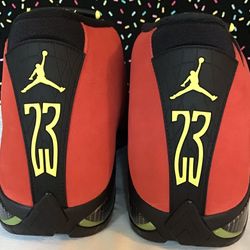 Jordan 14 Retro Ferrari Size 14