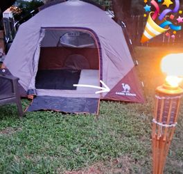 Camel crown tent