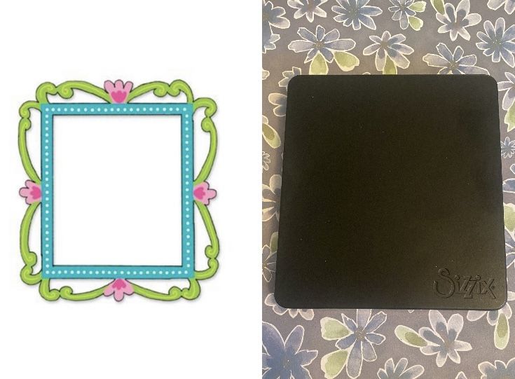 Sizzix Bigz Die Frame w/Flowers & Vine