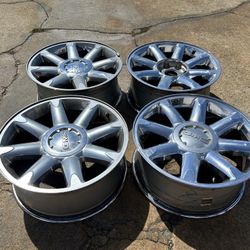 20” OEM GMC YUKON SIERRA WHEELS 6x5.5 MISSING 1 CAP