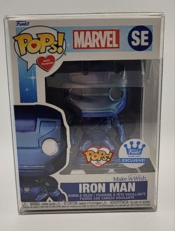 Funko POPs with Purpose Make-A-Wish Marvel Iron Man SE Exclusive W/Protector 🔥