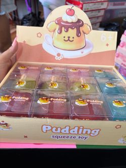 Custard pudding slushy squishy box