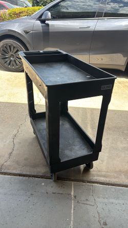Uline rubber cart