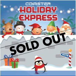 (3) tickets to the sold out COASTER Holiday Express train.