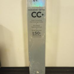 IT Cosmetics CC + Color Correcting Full Coverage Cream With SPF 50+