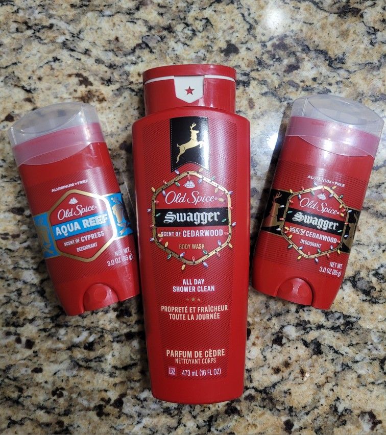 Old Spice Bodywash/Deodorant Bundle