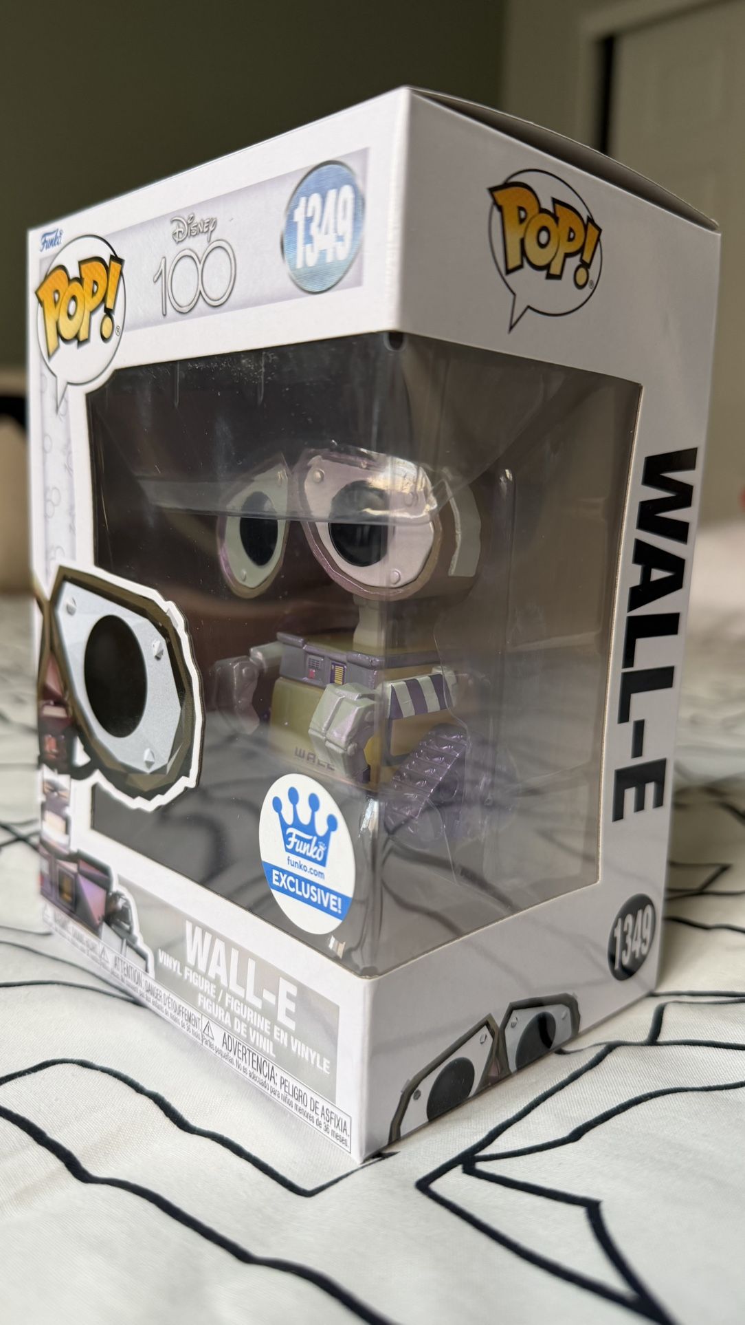 Funko Pop! Disney 100 Wall-E Vinyl Figure