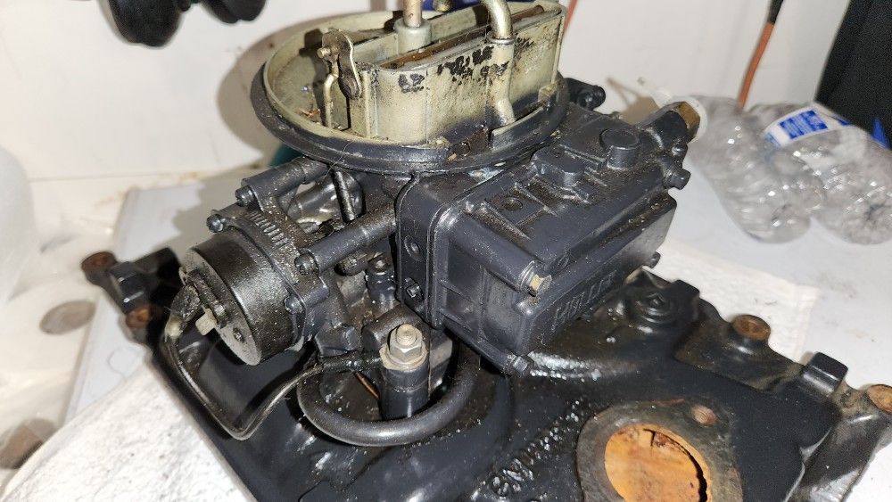 1997 Holley 2 Barrel Marine Carburetor 4.3 Liter Vortec