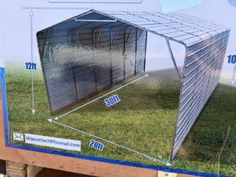 STEEL carport 20 x 30