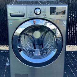 LG FRONT LOAD WASHER.