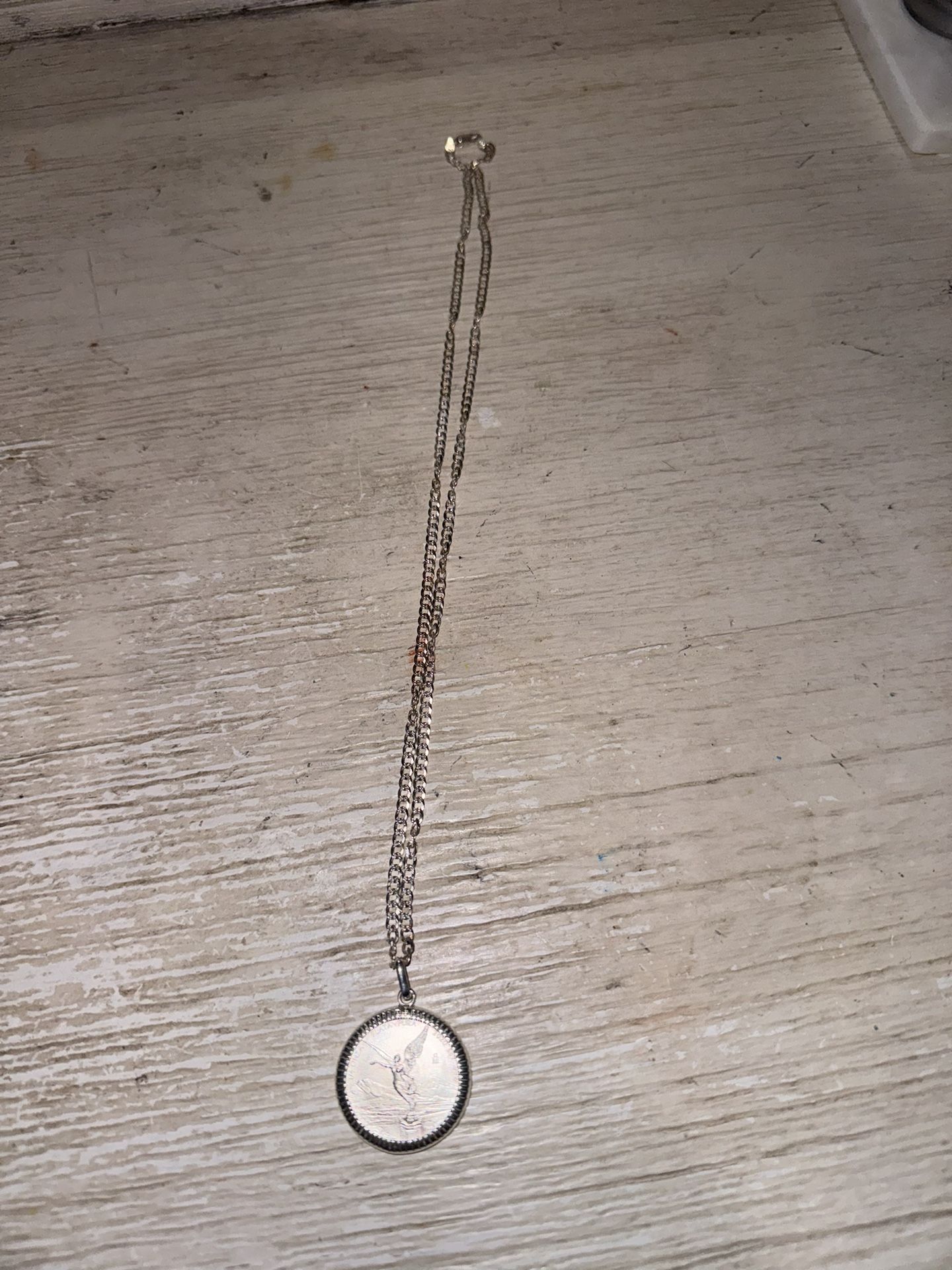 22inch Silver Cuba.925 With 1/4 Oz Libertad .999