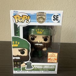 ONLY 6,500 PIECES EXCLUSIVE Popawaka Lumberjacks Funko Pop Special Edition SE