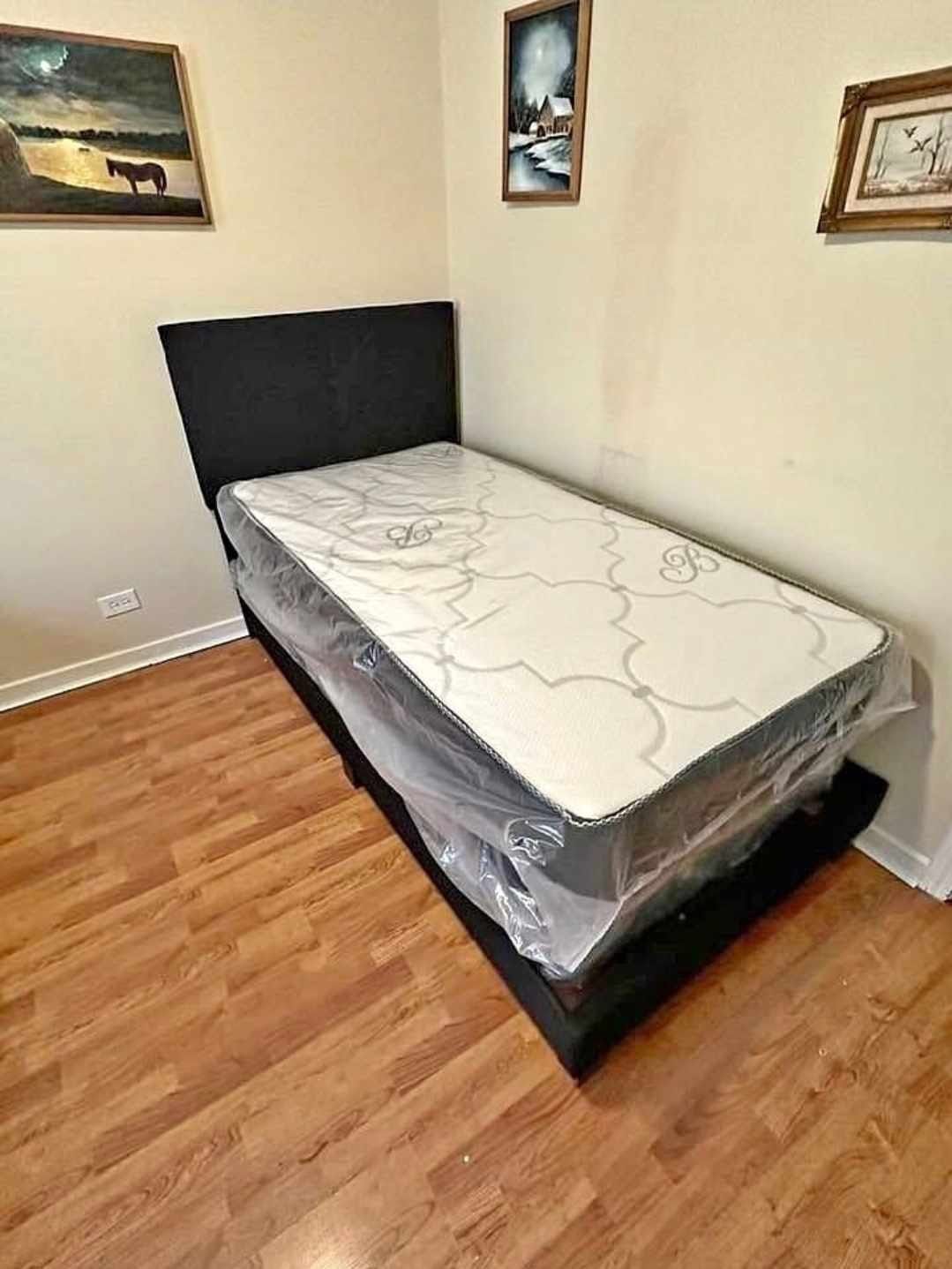 New Twin Bed With Matres For $250
