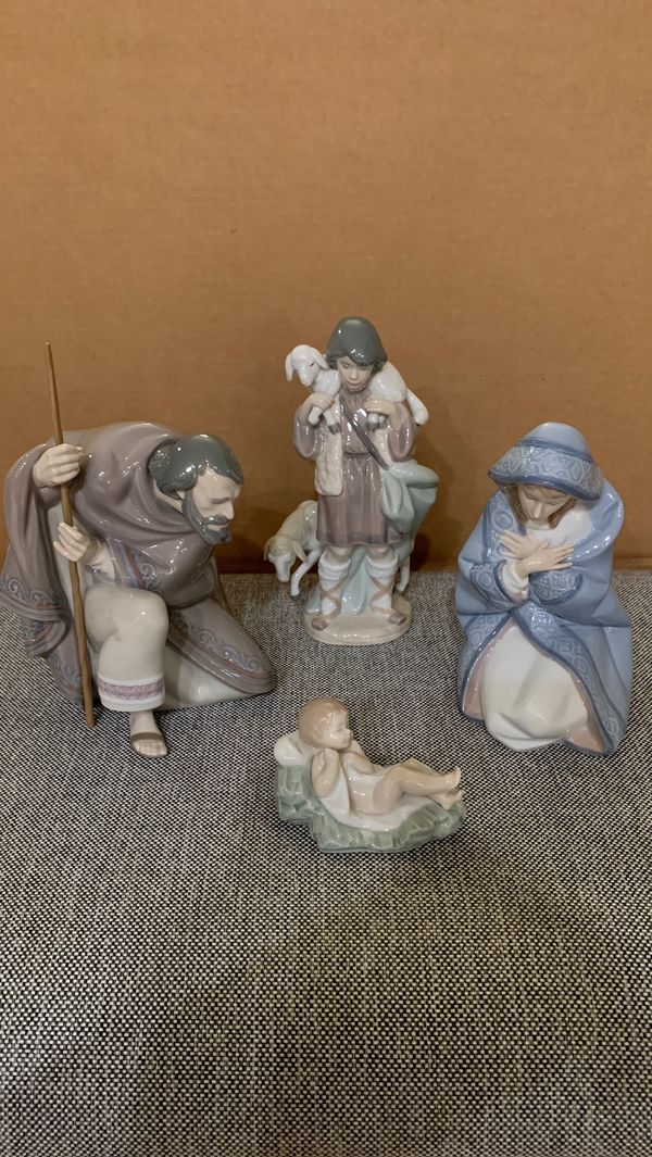 lladro miniature nativity