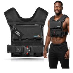 Weighted vest adjustable for men and women workout weight training vest fitness New in box pick up in Pomona $70